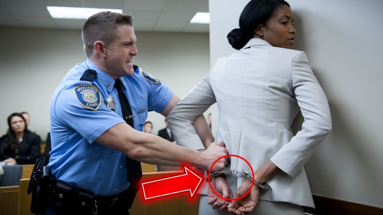 Cop puts handcuffs on the WRONG black woman in court, not knowing she's HIS NEW BOSS!