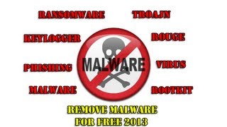 Remove Malware For Free 2013 by Britec