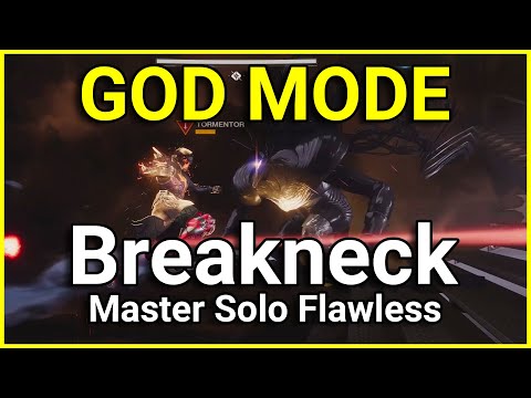 Breakneck Master Campaign God Mode Solo Flawless - Destiny 2 Lightfall