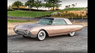 Video Thumbnail for 1962 Ford Thunderbird
