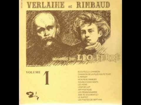 Léo Ferré - Verlaine -  L'espoir luit comme un brin de paille dans l'étable