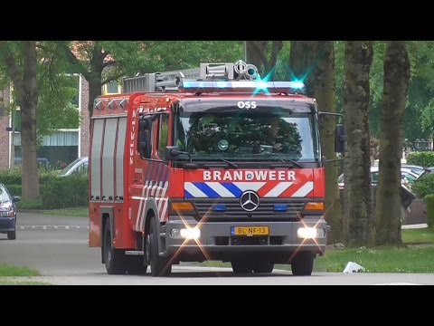 Prio 1 TS 21-3132 met spoed naar buitenbrand Oss