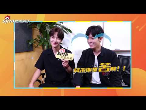 190718 Wang Yibo & Xiao Zhan - Sina Entertainment: Summer Adventures