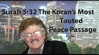Surah 5:32 The Koran's Most Touted Peace Passage
