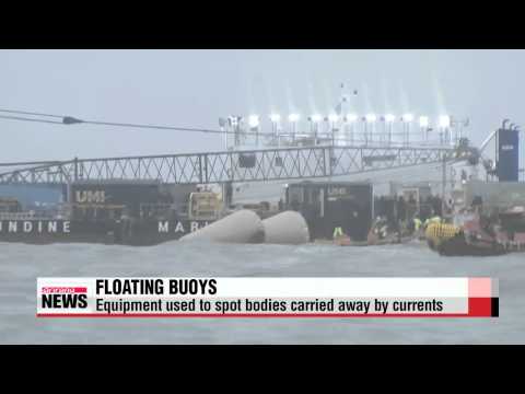 用於發現被運走的屍體的浮標。 (Floating buoy used to spot bodies being carried away)