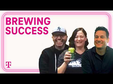 Adam and Grace Robins of Reuben's Brews | T-Mobile - - YouTube