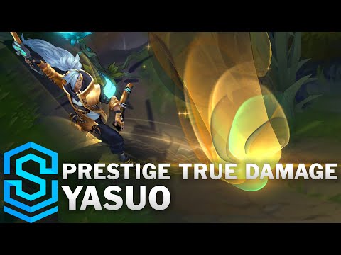 Prestige True Damage Yasuo Skin Spotlight - League of Legends
