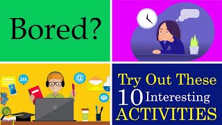 Feeling Bored?? Try out these 10 Interesting Activities @Home | #studyhacks   #Abetterlife