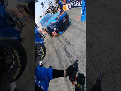 NASCAR Xfinity Series Pit Stop Nashville #nascar #pitstop #pitcrew #pov #chevrolet #racing #race