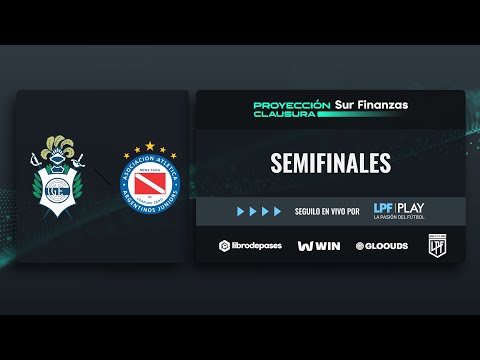 #TorneoProyección Sur Finanzas Clausura 2025 | Semifinal | Gimnasia – Argentinos Juniors