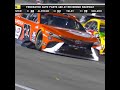 Bubba Wallace drives away with the tire! ? | #Shorts | NASCAR