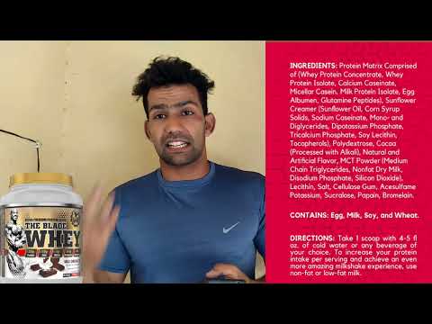 SYNTHA 6 WHEY PROTEIN vs DEXTER JACKSON THE BLADE WHEY  PROTEIN comparisons 2 ganing   protein