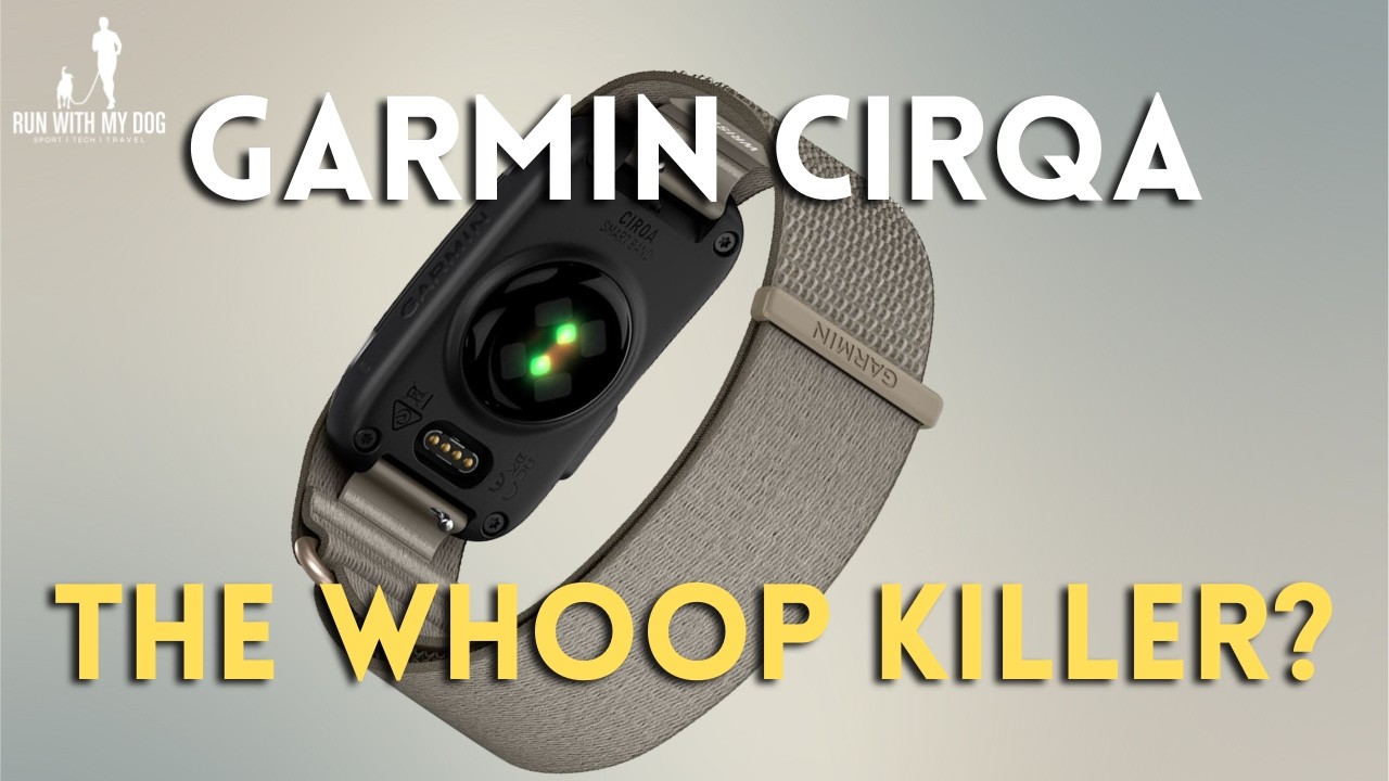 Garmin CIRQA Smart Band — A Screenless Tracker With No Subscription. Game Over for Whoop and Oura?