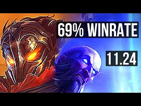VIKTOR vs RYZE (MID) | 69% winrate, Rank 6 Viktor, 3/2/9 | KR Challenger | 11.24