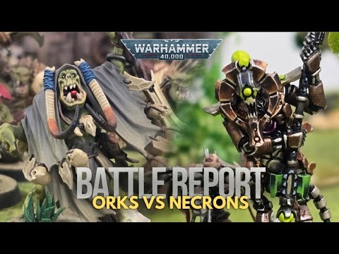 New missions* orks Vs necrons warhammer 40k battle report 10th edition
