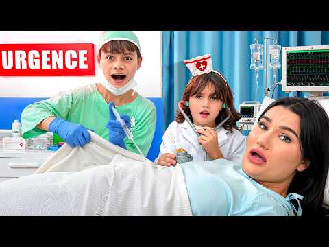 On a TRANSFORMÉ notre MAISON en HÔPITAL