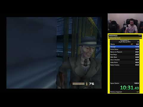 Timesplitters 2 Speedrun Any% Normal - 52:00 (RTA 58:37)