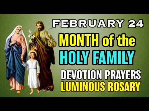 ROSARY THURSDAY, February 24, 2022,  💚 Luminous Mysteries 💚 Thursdays