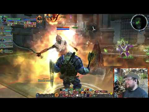 Zollin Leads his Kinship - In Tier 2 Tombs Instance Run - Tanking on Guardian | A LOTRO Battle.