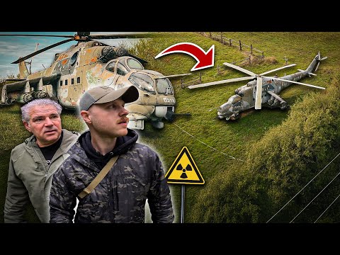 INTACT MILITARY HELICOPTER FOUND! THE FORGOTTEN PLACES OF THE CZECH REPUBLIC WITH DR. TSOKOS! - P...