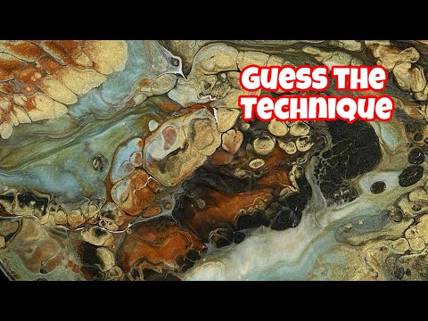 347. GORGEOUS Fluid Art Tutorial, Easy Acrylic Painting Technique #acrylicpainting #fluidart #art