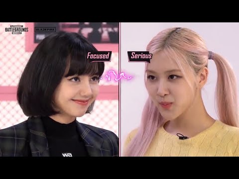 Blackpink funny stare-fighting Game