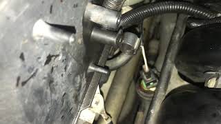 Mk4 Ford Fiesta 1.3 Endura, Coolant Temperature Sensor Locations