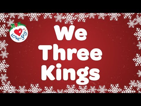 We Three Kings with Lyrics | Christmas Carol & Song