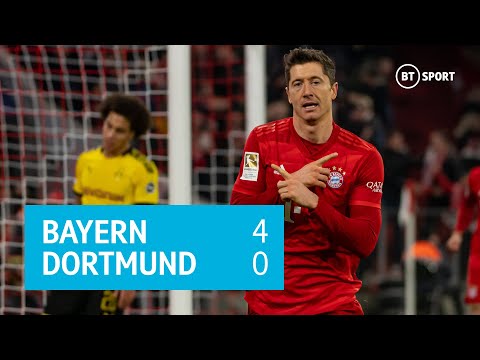 Bayern Munich vs Borussia Dortmund (4-0) | Bundesliga highlights