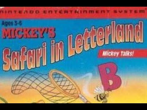 Mickey's Safari in Letterland - Pyramid + End Credits (Super Advanced) (NES)