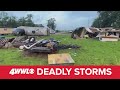 Latest on deadly storms that swept across Southeast Louisiana