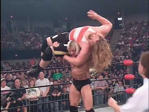 Lex Luger Torture Racks 400 ib Road Block! 1996 (WCW)