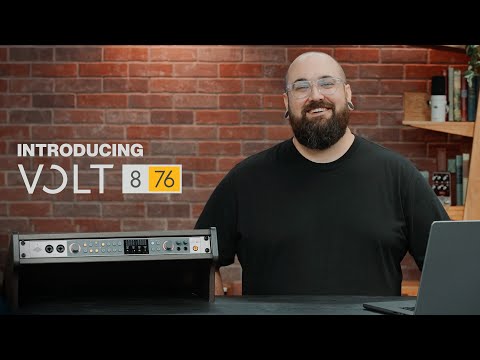 Introducing | Volt 876 USB Recording Studio