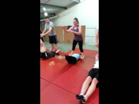 Typical nights kettlebell training with dr pain at DFC