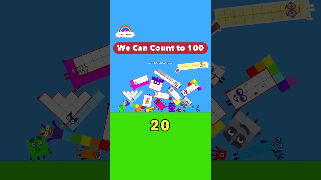 Numberblocks｜We Can Count to 100｜Song for Kids #shorts #short