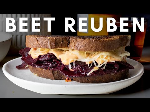 The Ultimate Beet Sandwich! A Beet Reuben Recipe That Will Make You Forget Pastrami Ever Existed
