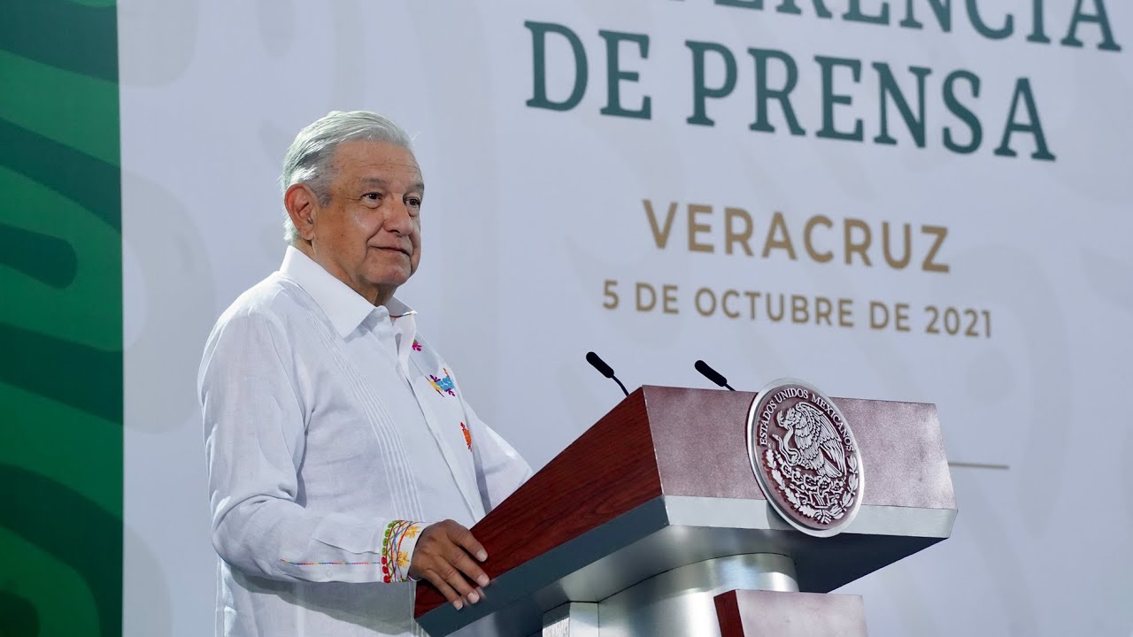 Mañanera de AMLO del 5 de octubre de 2021