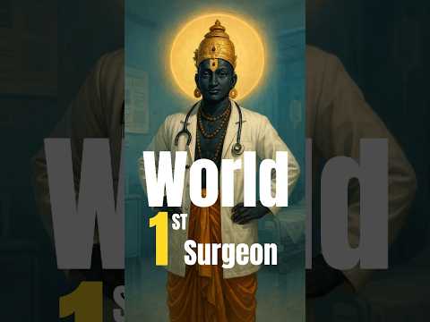 The Father of Surgery - Sushruta  👨‍⚕