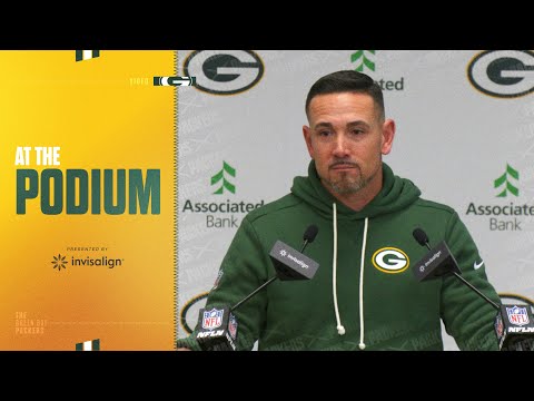 Matt LaFleur describes Packers' third consecutive loss as a 'humbling night'