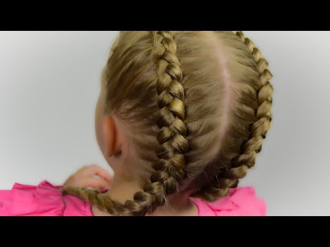 Französischer Boxer Zopf | Einfache Flechtfrisuren | Schöne Frisuren & Zöpfe von LittleGirlHair❤️