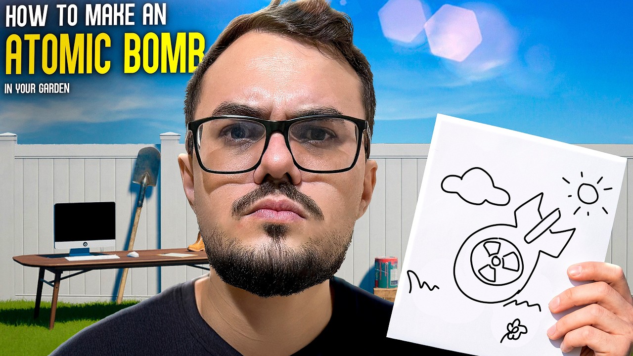 UM SIMULADOR DE FAZER UMA BOMBA NUCLEAR NO SEU JARDIM