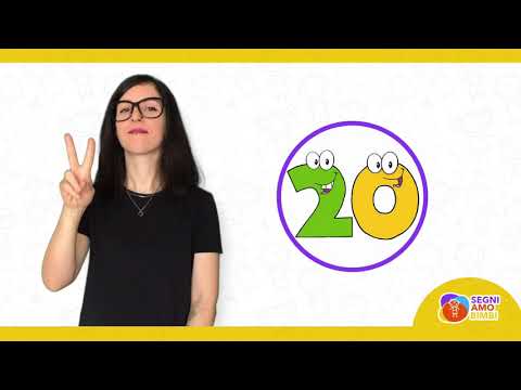 Italian Sign Language (LIS) Course for Children - [LESSON N2 - NUMBERS]