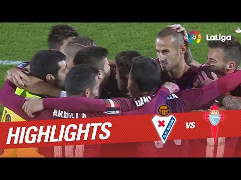 Highlights SD Eibar vs Celta de Vigo (1-0)