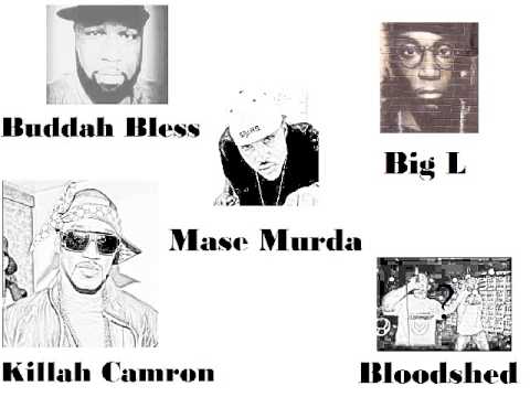 big l, mase murda, killa cam'ron, bloodshed, buddah bless + radio freestyle wkcr (ripped by stellar)