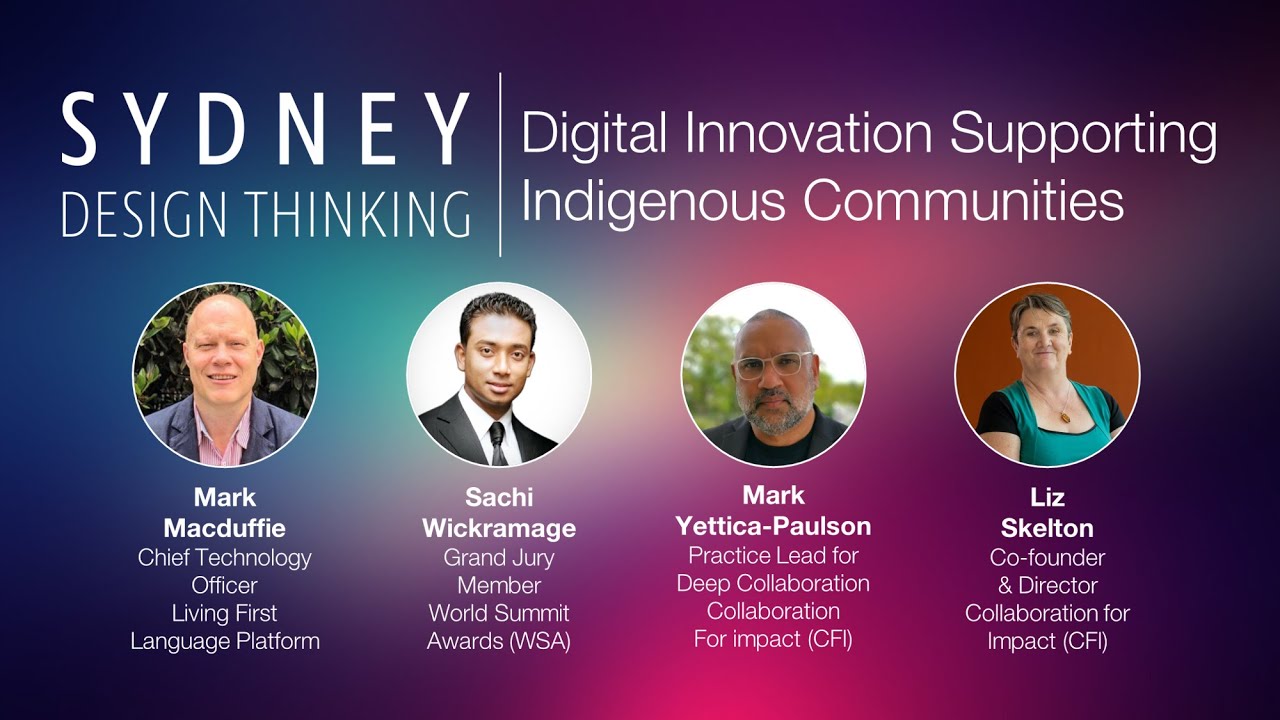 SydDT #54: Digital Innovation Supporting Indigenous Communities