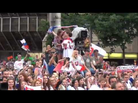 Slovakia is celebrating our silver guys