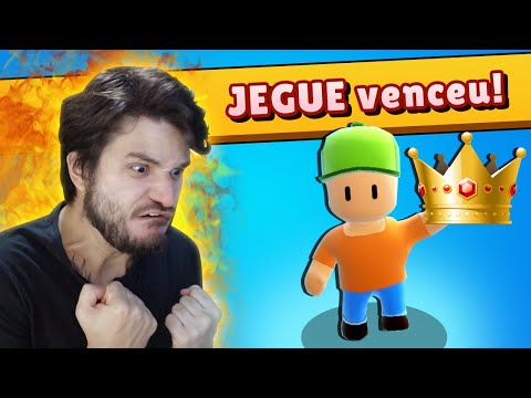 GANHEI MINHA PRIMEIRA COROA NA FORÇA DO ÓDIO! - Stumble Guys