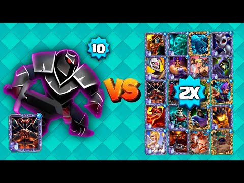NFT BlACK NIGHT vs All CARD'S 2x | castle crush