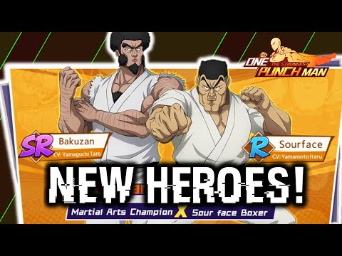 Bakuzan & Sourface Released + 1 Mil BP!!! | One Punch Man The Strongest