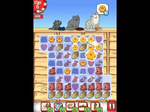 Simons Cat - Crunch Time - Level 186 - No Boosters (by match3news.com)